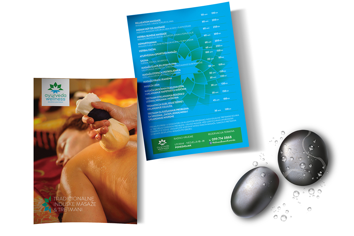 Ayurveda Wellness Flyer - Moon Safari
