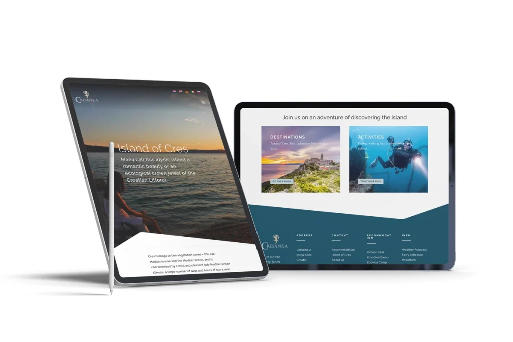 Cresanka tablet view - Moon Safari